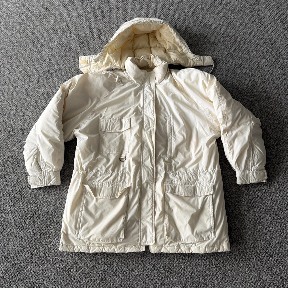 Women's Vintage Eddie Bauer Snow Line Goose Down Jacket Coat: XL